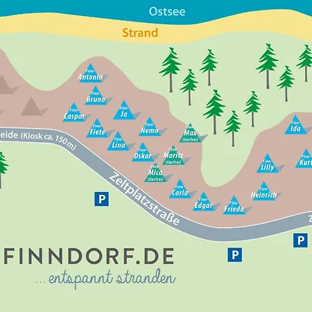 Tatil Evi Finnhuette Mit Flair - Ruhe, Waldspaziergaenge Und Nur 200m Zum - Ole *
